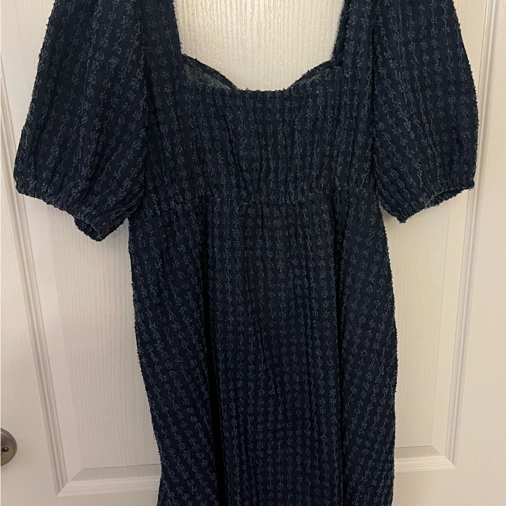 Day and moon denim mini dress. Size Lg. NWT - Picture 3 of 7